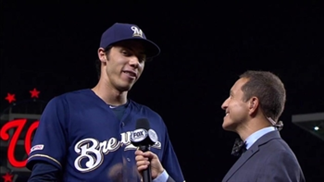 Yelich on Brewers 14-inning marathon win: 'One of the craziest games I've ever been a part of'