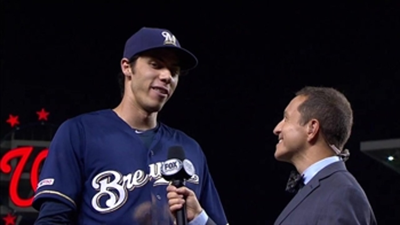 Yelich on Brewers 14-inning marathon win: 'One of the craziest games I've ever been a part of'