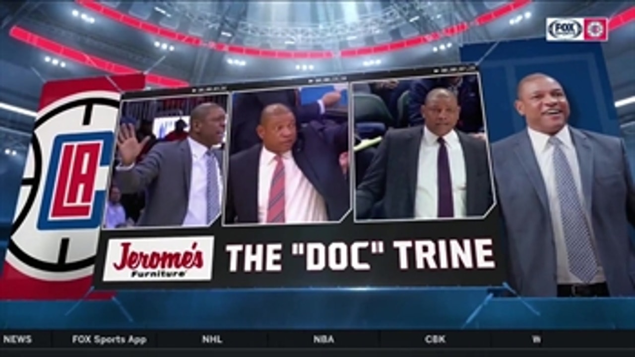 Doc Rivers reacts to Clippers wild Trade Deadline