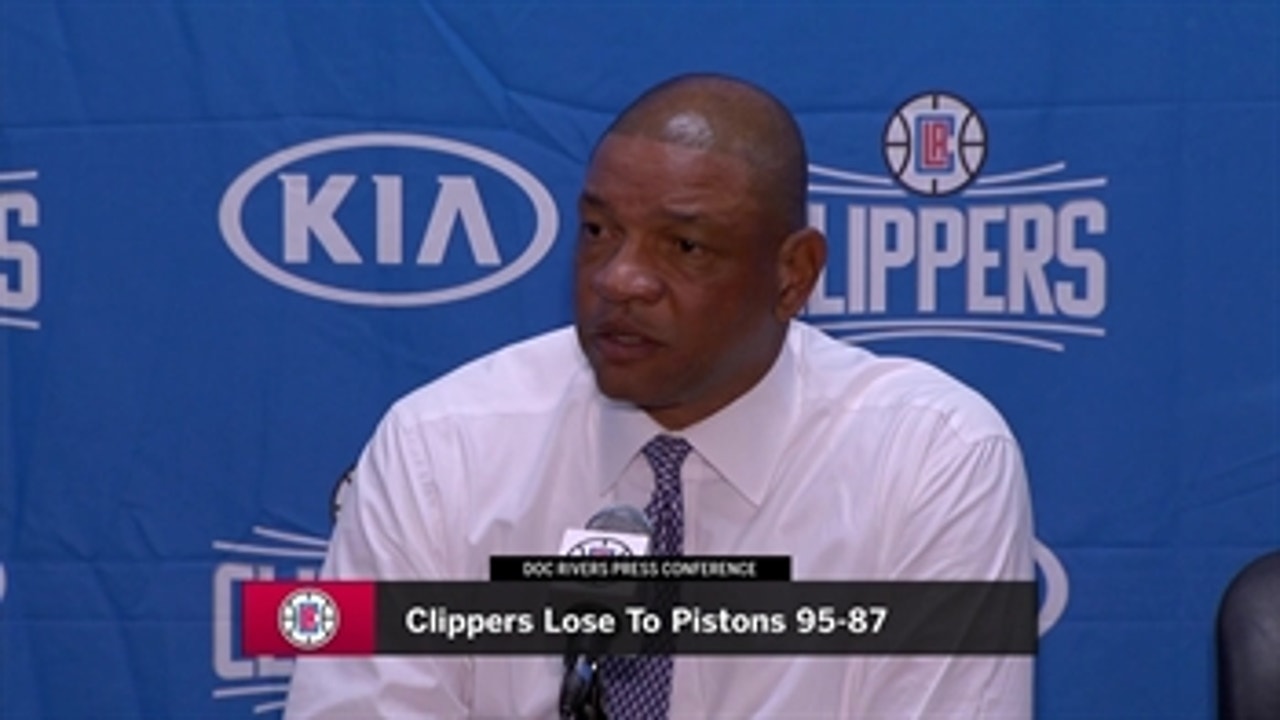 Doc Rivers after loss: 'We're never going to be a good team if we play and act like that'