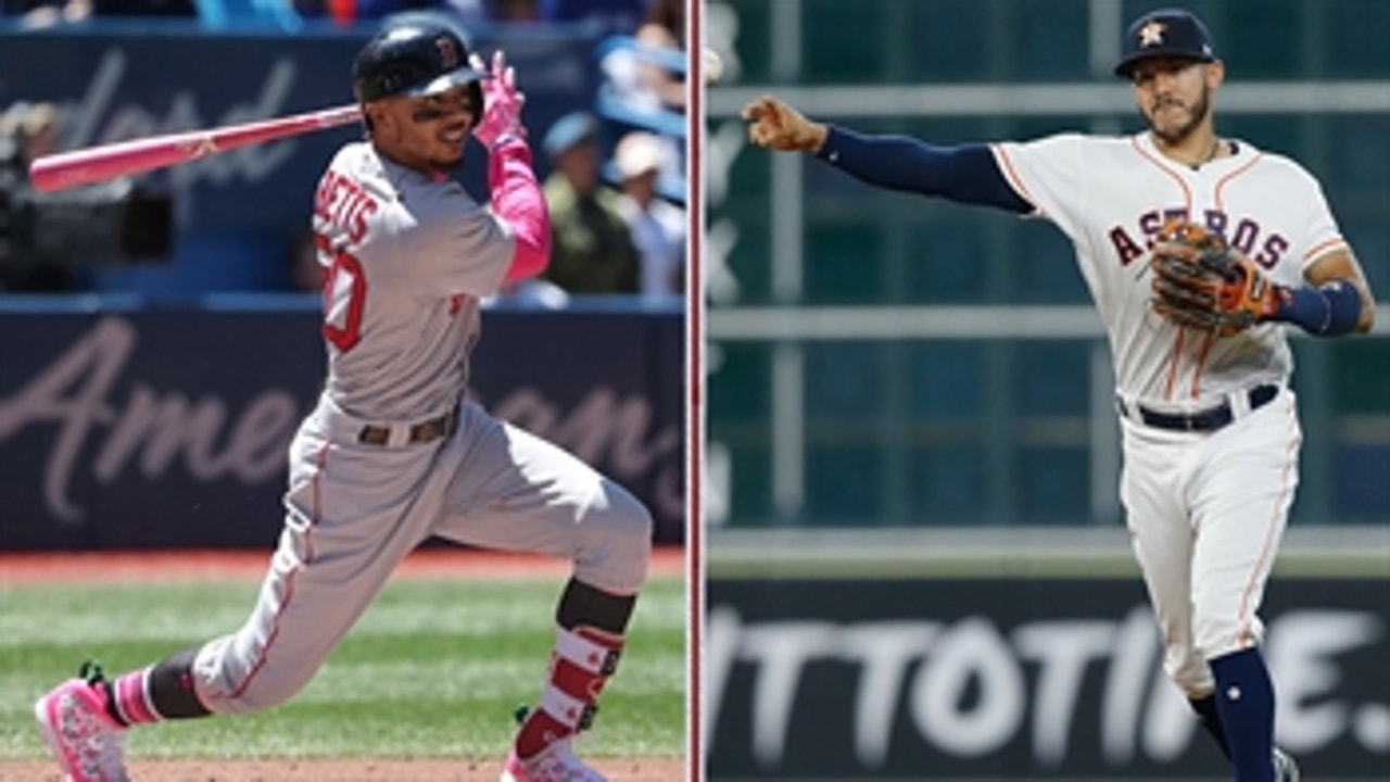 What separates the Red Sox and Astros?