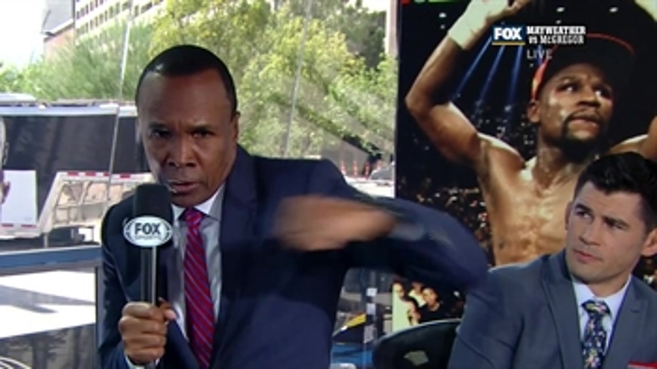 Sugar Ray Leonard and Dominick Cruz break down MMA and boxing styles in the ring