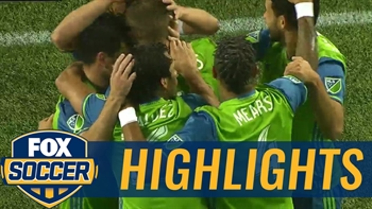 Nicolas Lodeiro quickly doubles Seattle's lead ' 2016 MLS Highlights