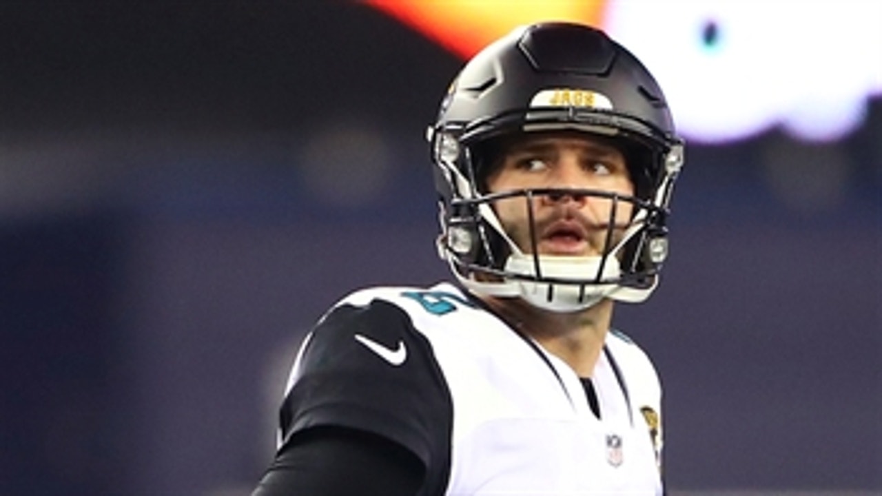 Colin Cowherd on Blake Bortles: "Jacksonville just locked up the 20th best passer rating in the NFL for years'