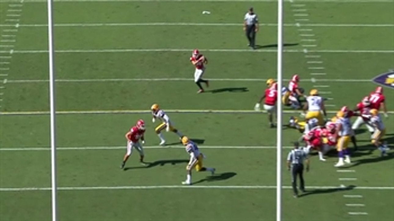 Georgia's failed fake field goal against LSU went about as poorly as possible