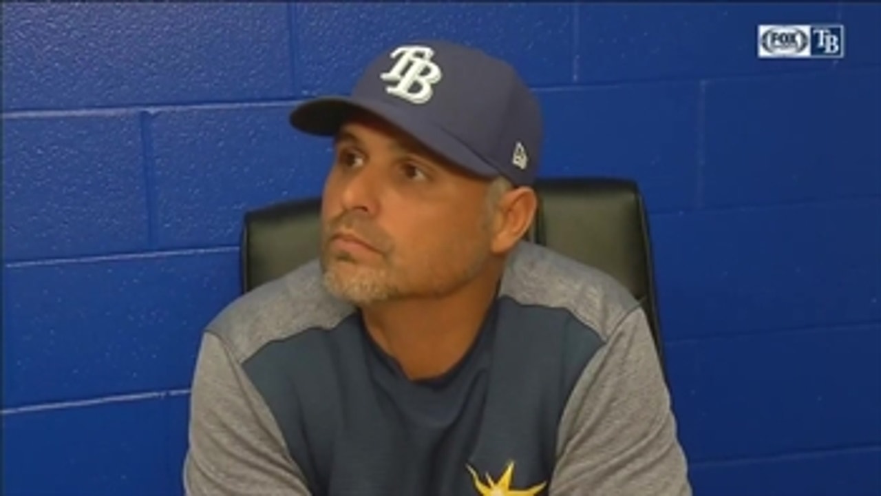 Kevin Cash recaps Rays' win over Blue Jays