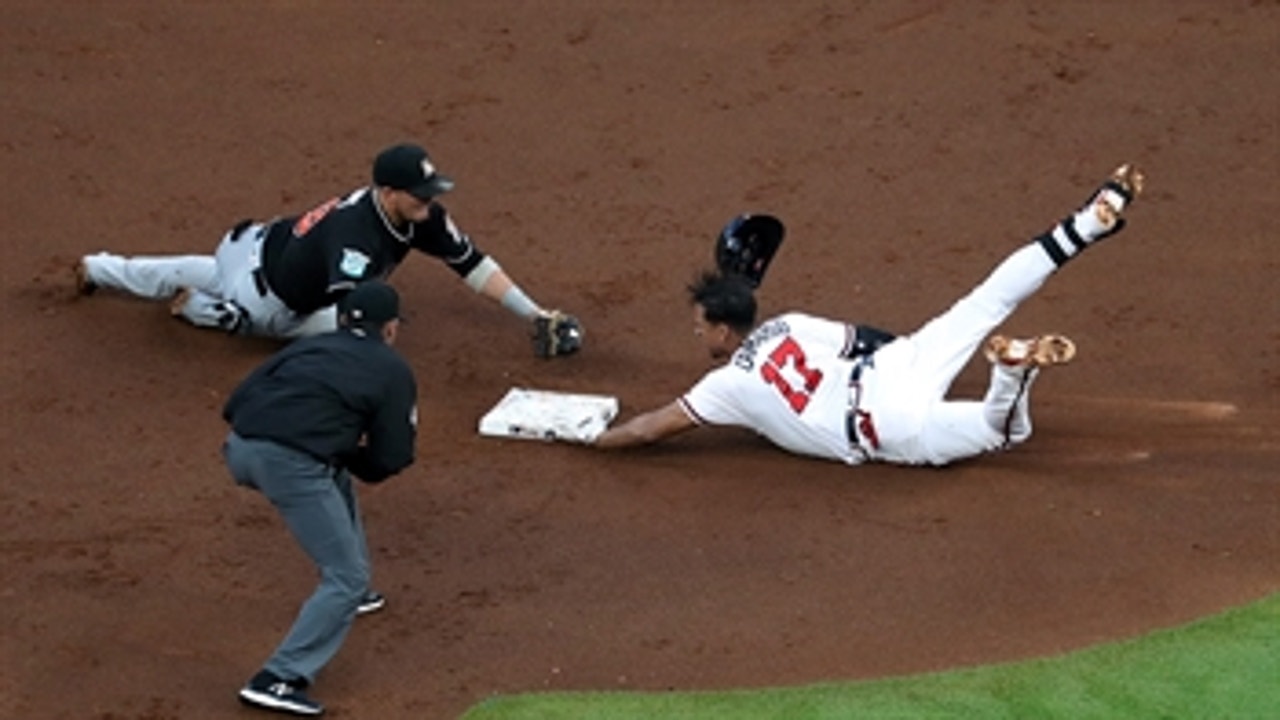 Braves LIVE To Go: Braves' bats silenced as Marlins take series opener