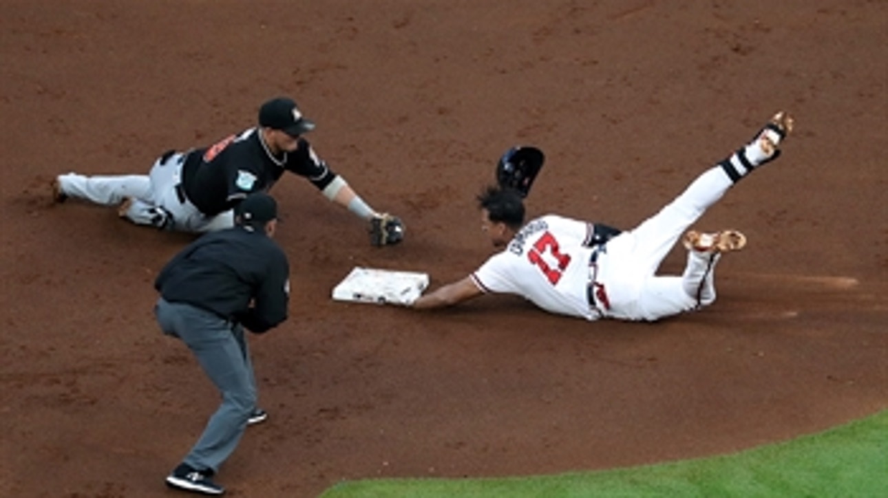 Braves LIVE To Go: Braves' bats silenced as Marlins take series opener