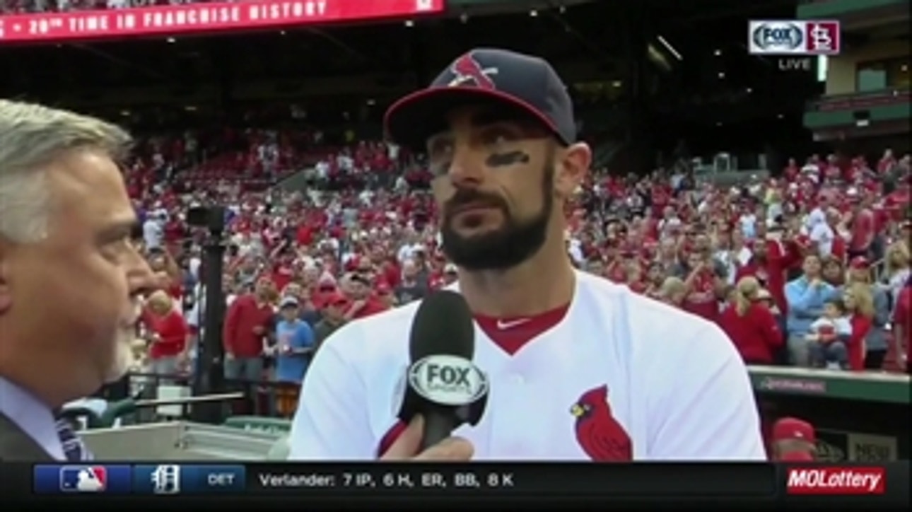 Matt Carpenter on Holliday's moment and fighting to the end