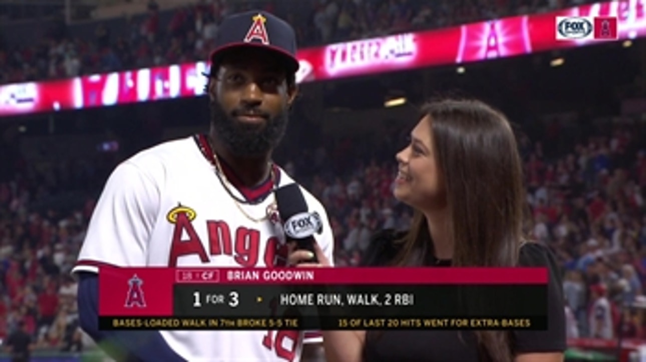 "We never quit!" -Goodwin on Angels Victory