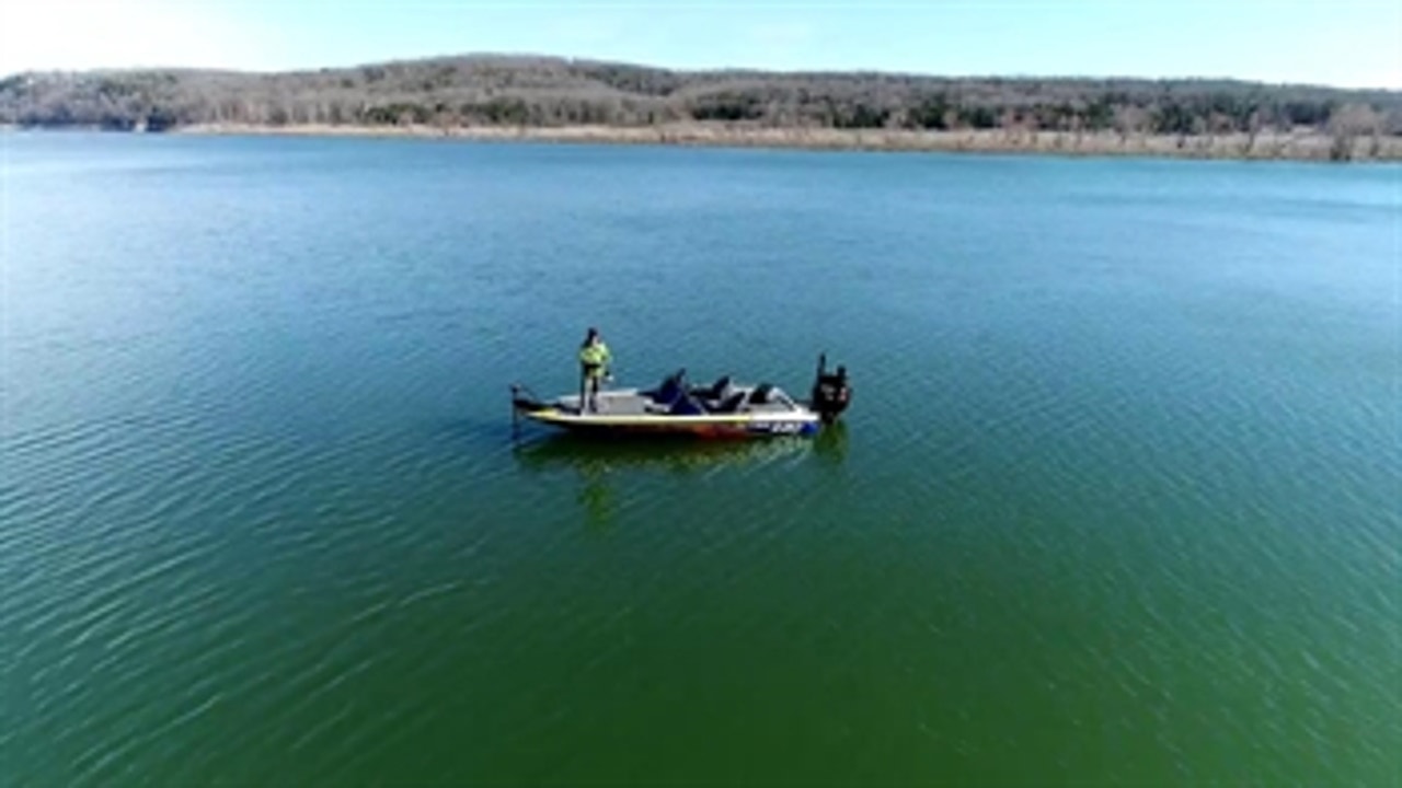 Bull Shoals Lake ' Bass Fishing - Part 2 ' FOX Sports Outdoors Southwest