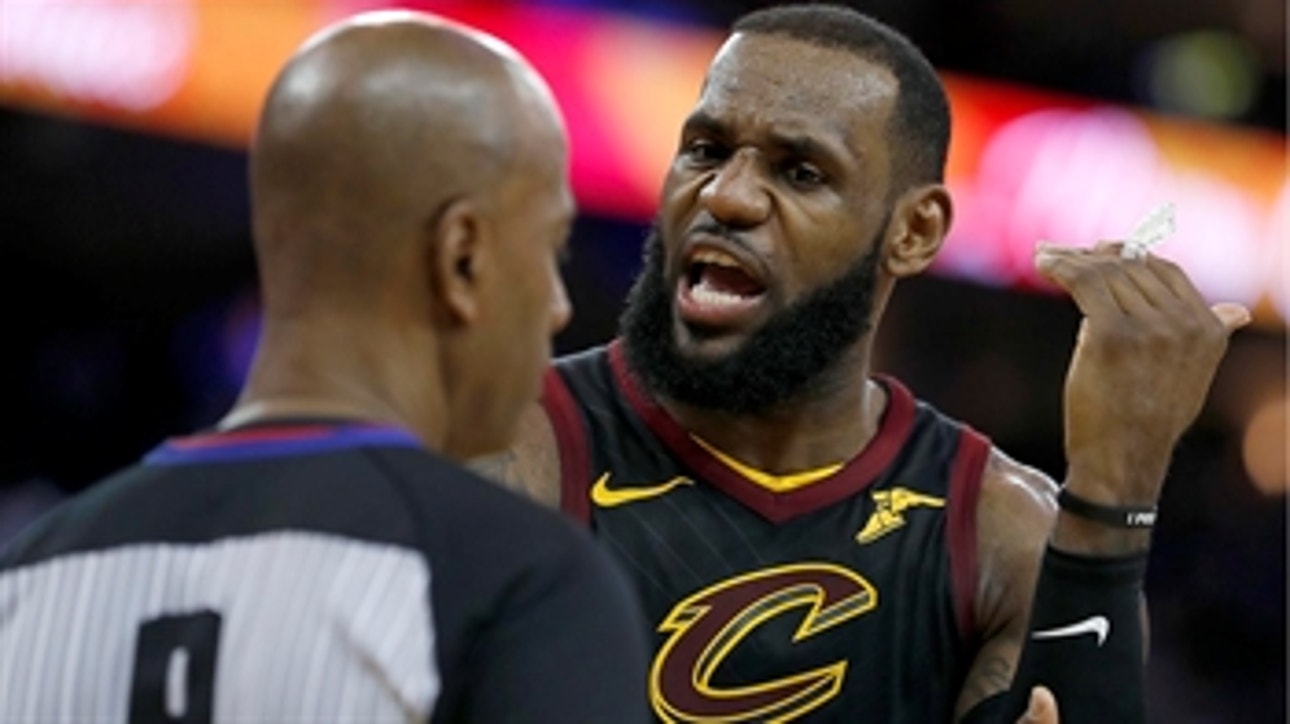 Shannon Sharpe reacts to the NBA admitting to missed foul calls in Cavaliers-Warriors game