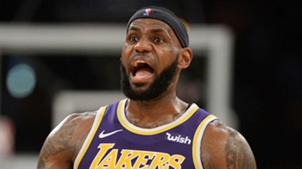 Shannon Sharpe says LeBron James and the Lakers 'needed that win' against the Wolves