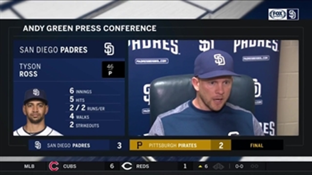 Andy Green discusses his club's 3-2 win over the Pirates