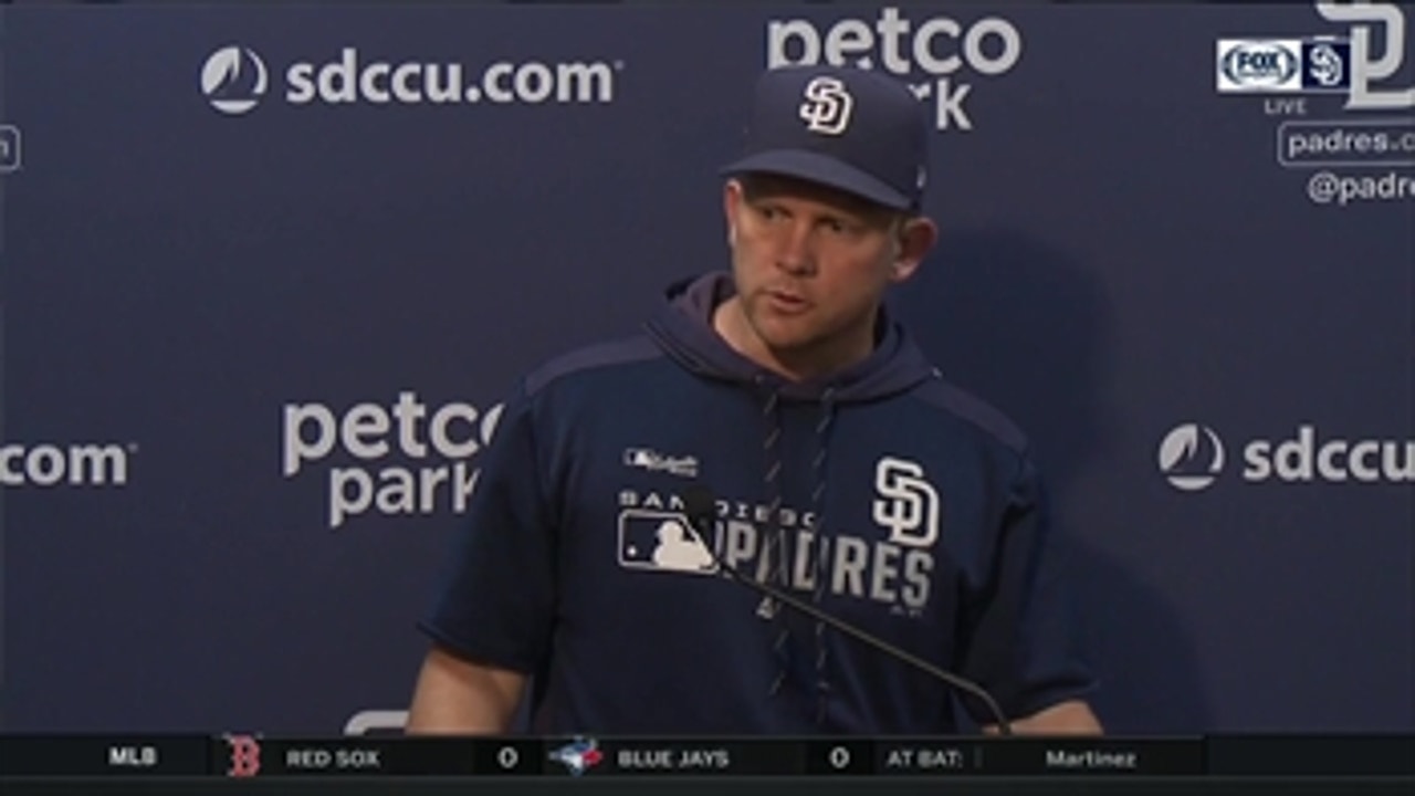 Andy Green after frustrating 4-1 loss to Cubs