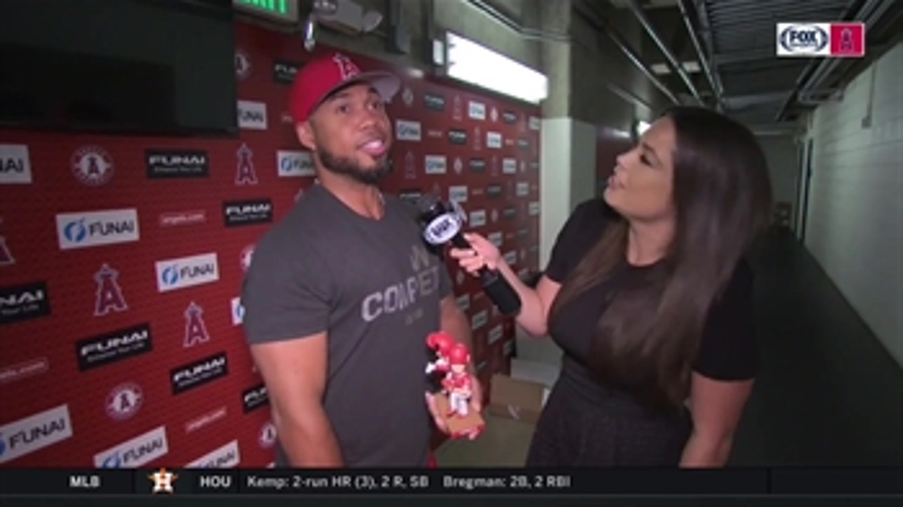 Half baseball player, half dancer? Angels players give their takes on Shohei Ohtani's bobblehead