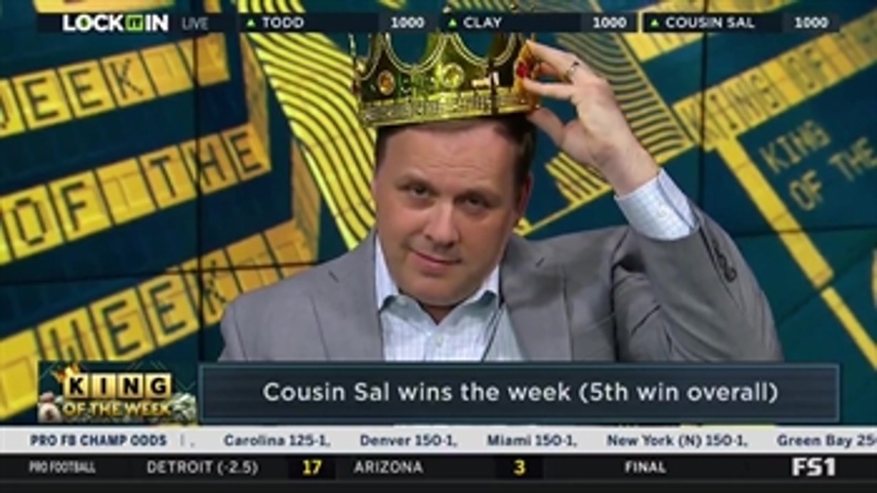 For the fifth time, Cousin Sal is the King of the Week