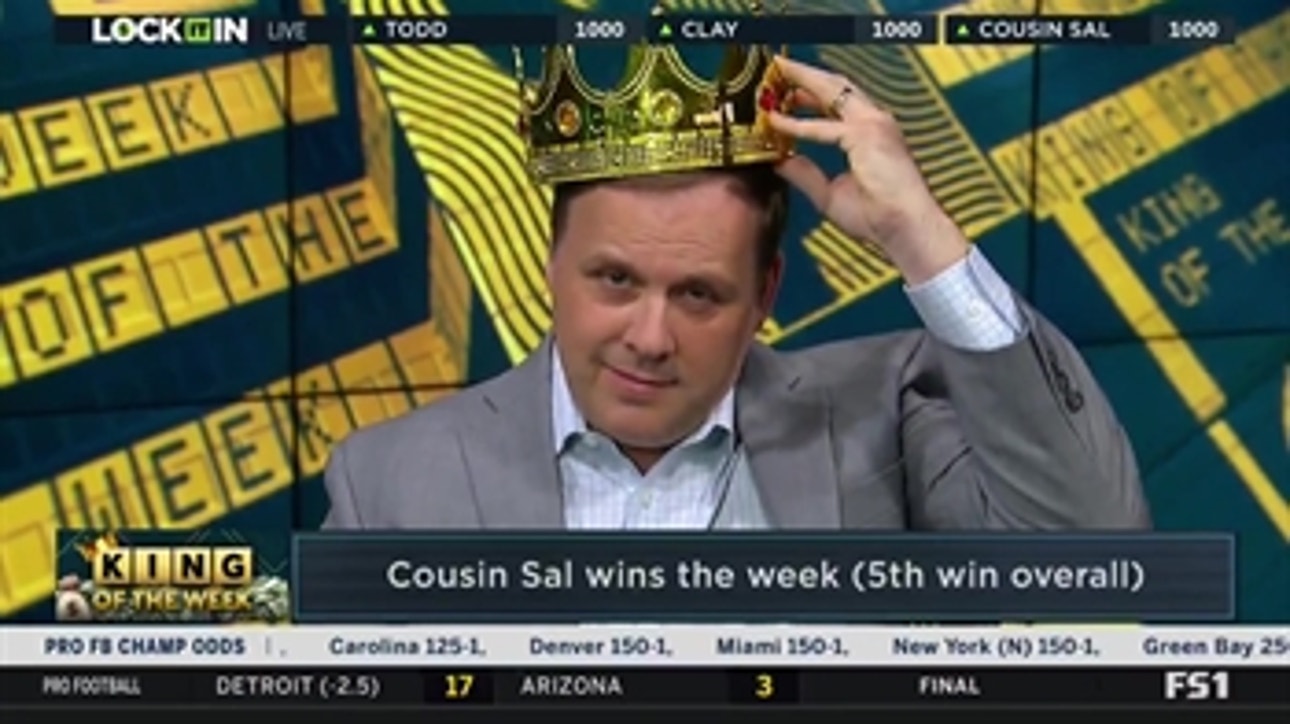 For the fifth time, Cousin Sal is the King of the Week