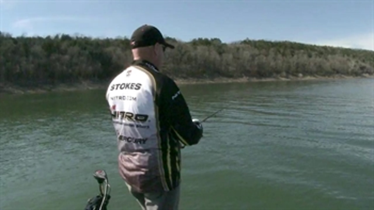 Bull Shoals Lake ' Bass Fishing - Part 3 ' FOX Sports Outdoors Southwest