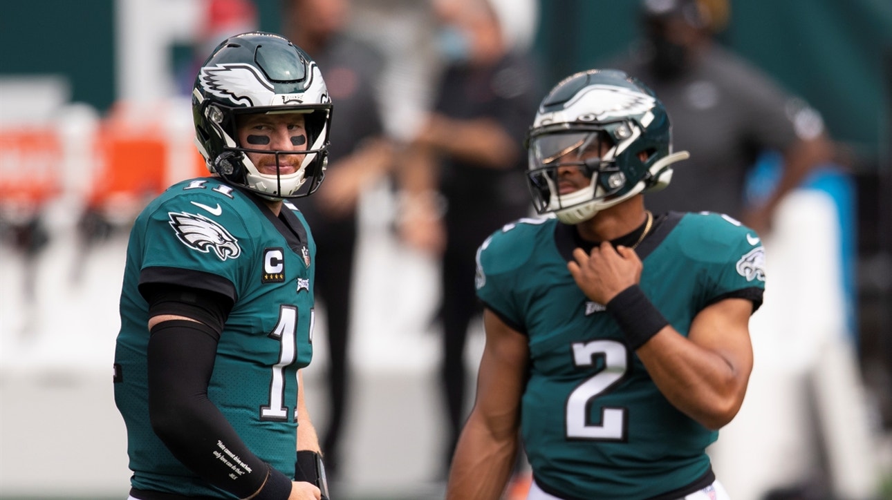 Bucky Brooks: Carson Wentz's mistakes are creating an opportunity for Jalen Hurts to takeover Eagles | SPEAK FOR YOURSELF