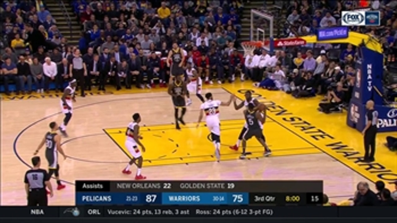 HIGHLIGHTS: E'Twaun Moore brings rain with the floater