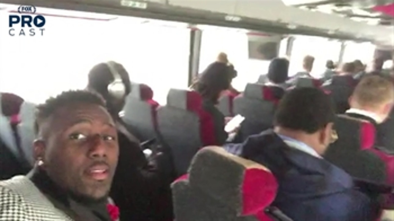 'Today's going to be a big boy game': Panthers LB Thomas Davis takes you on the bus