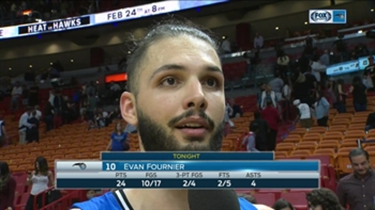 Evan Fournier: 'We were just more aggressive overall'