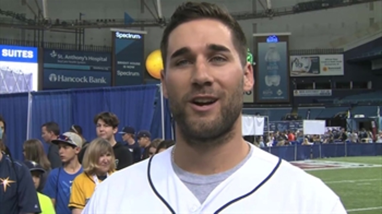 Kevin Kiermaier on taking more of a leadership role on the Rays