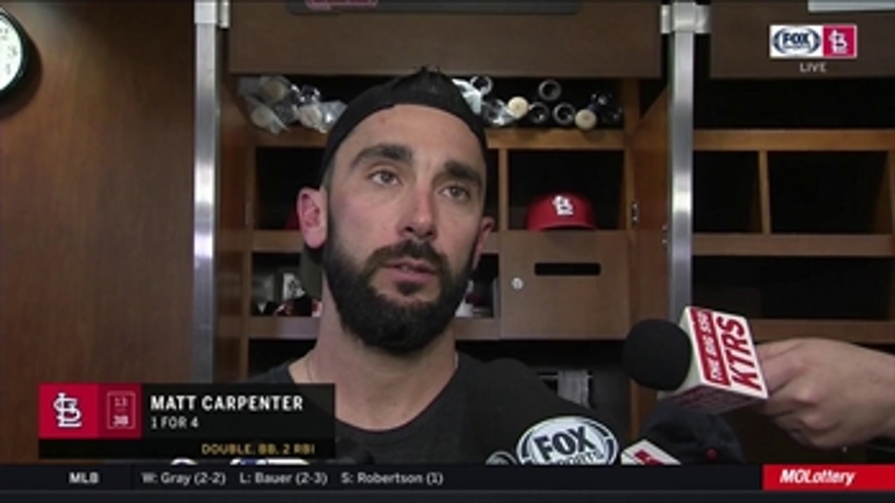 Matt Carpenter on Cardinals' resilience: 'We never feel like we're out of it'
