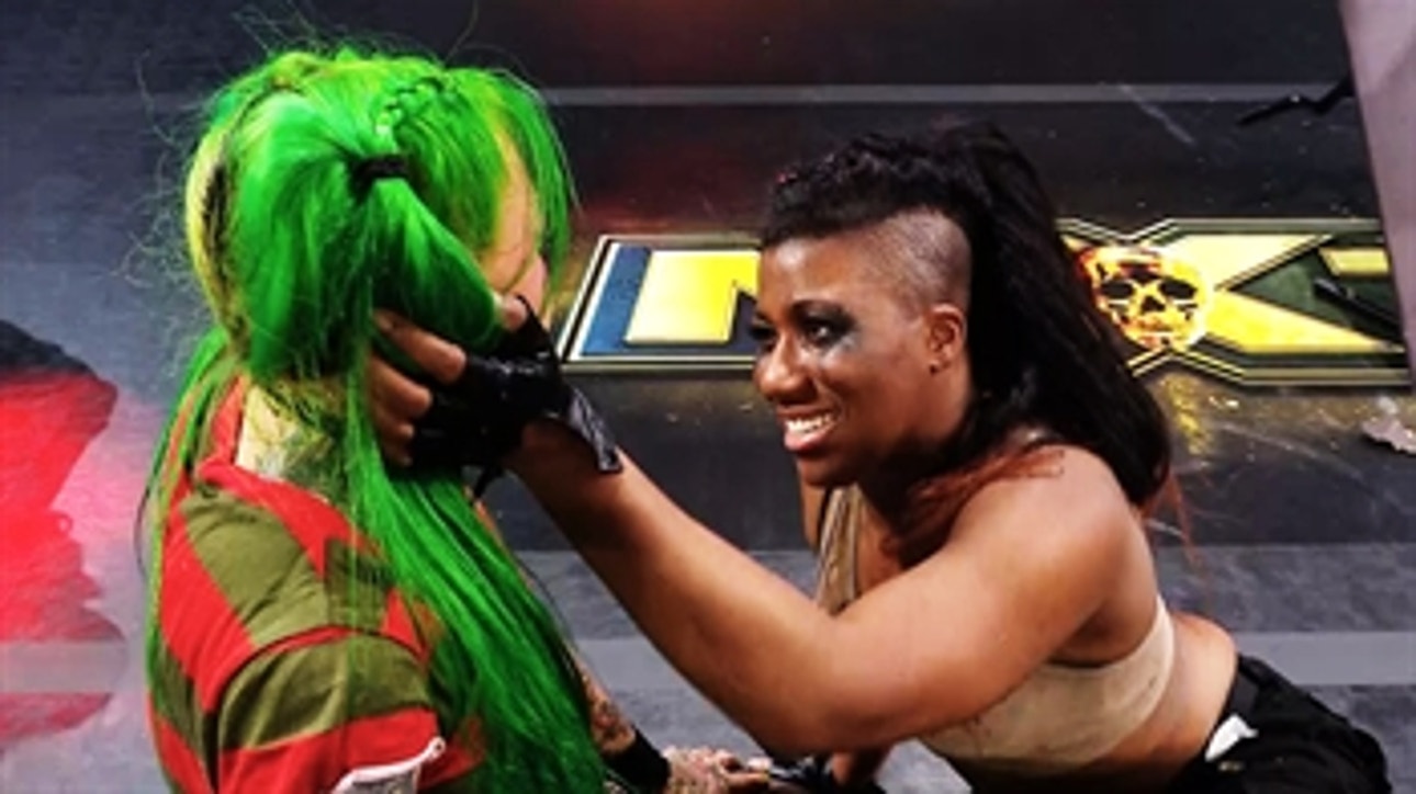 Shotzi Blackheart & Ember Moon embrace after grueling loss: WWE Network Exclusive, May 4, 2021