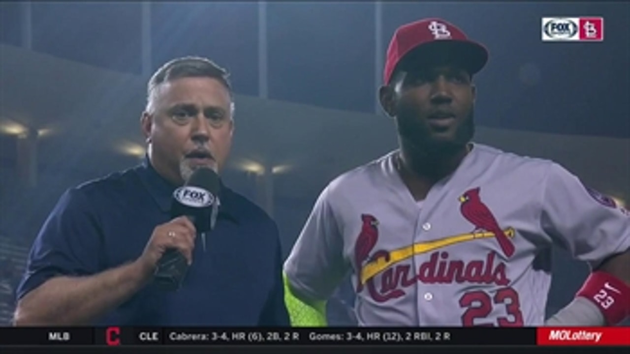 Ozuna on Cardinals hot streak: 'That's made me excited and pumped up'