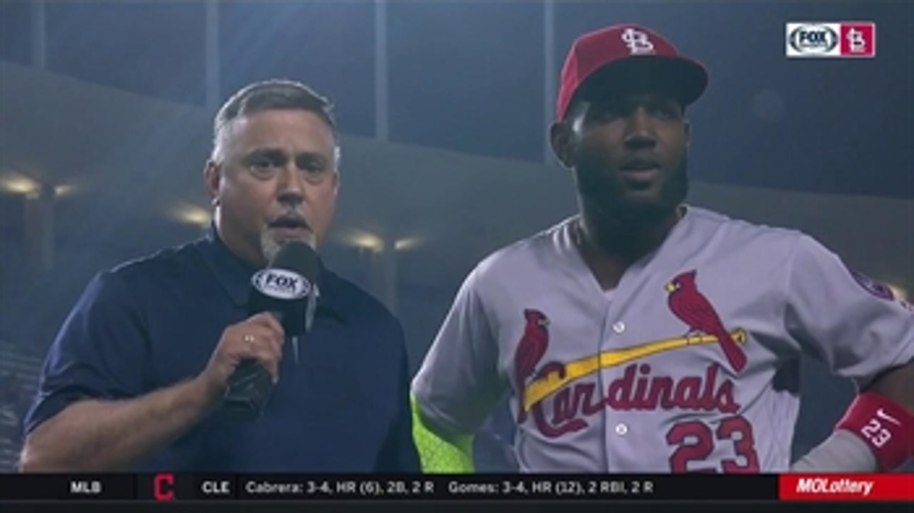 Ozuna on Cardinals hot streak: 'That's made me excited and pumped up'