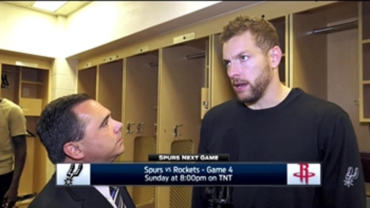 David Lee on Spurs doing all the right things in Game 3
