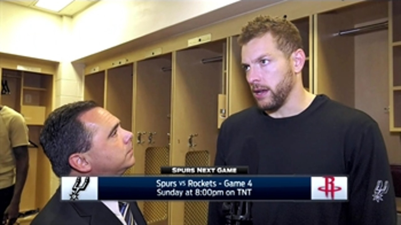 David Lee on Spurs doing all the right things in Game 3