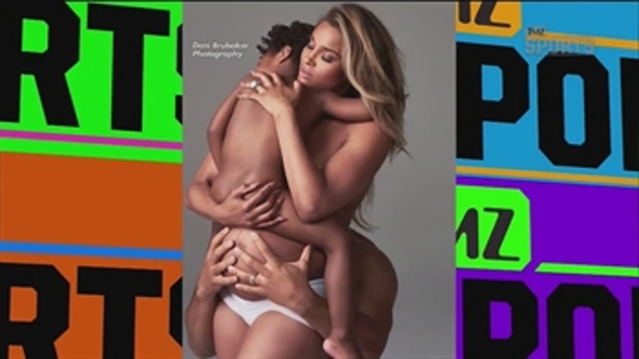 Russell Wilson and Ciara take odd family pregnancy photo ' TMZ SPORTS
