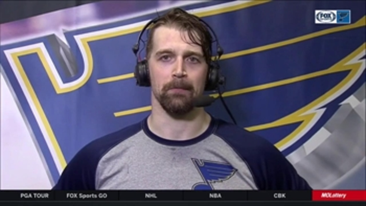 Patrik Berglund: 'We're playing with a lot of passion and desperation'