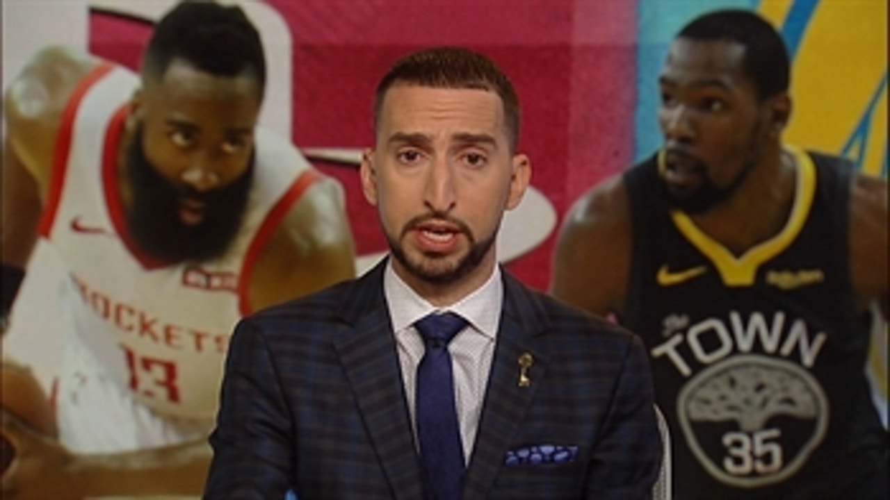 Nick Wright insists the Rockets 'didn't have a sense of urgency' in Game 2 loss to Warriors