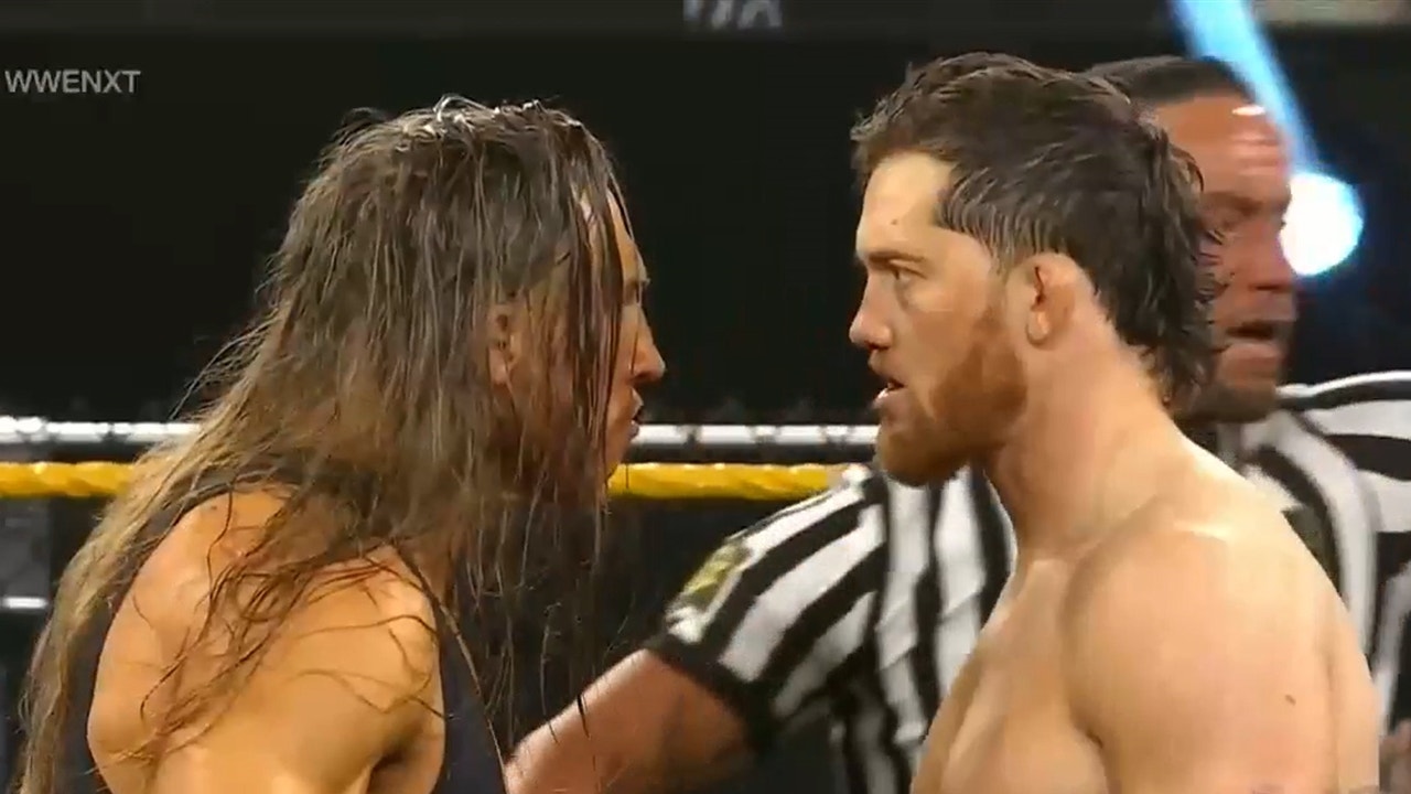 Pete Dunne and Kyle O’Reilly battle for a date with The Prince