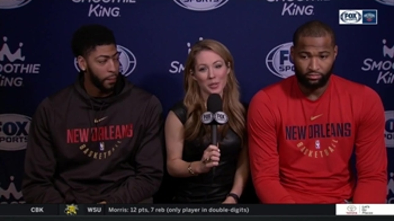 Anthony Davis, Boogie Cousins talk about the All-Star Game ' Pelicans Live