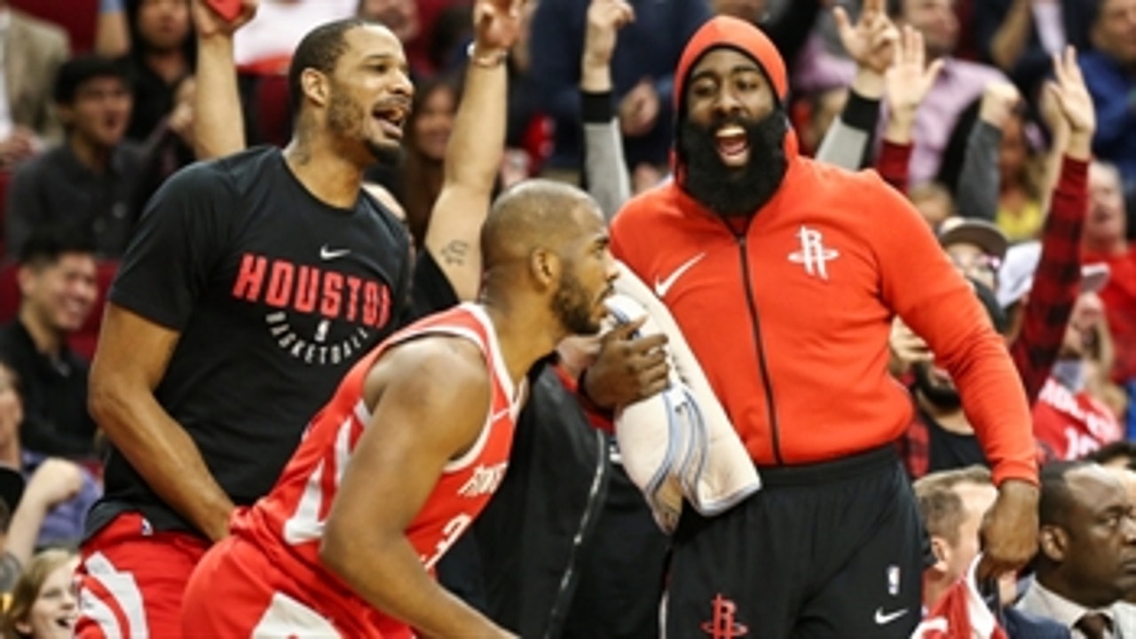 Cris Carter on the Houston Rockets: I wouldn't be surprised if they hoisted the trophy at season's end