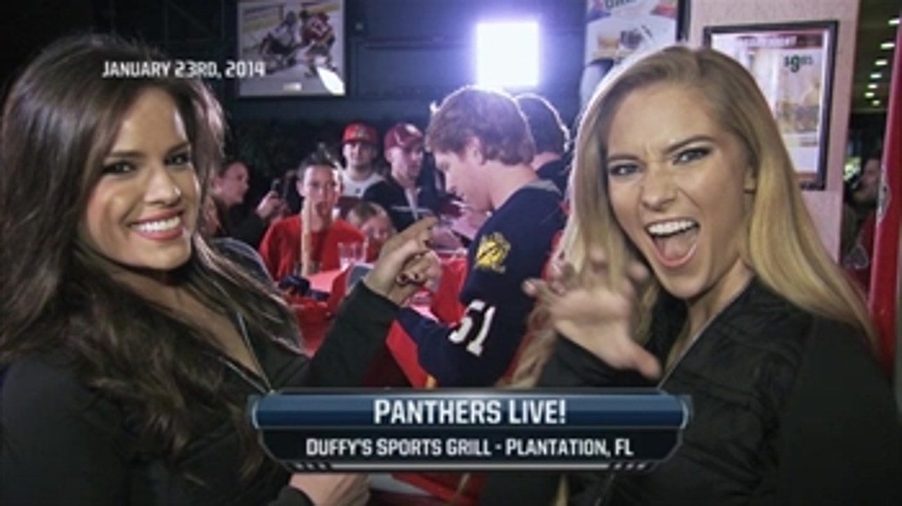Panthers Live with the FOX Sports Florida Girls