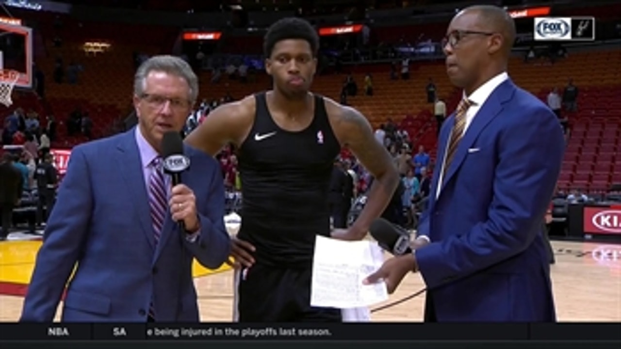 Rudy Gay recaps a big win in South Beach ' Spurs Live