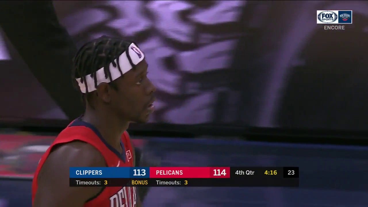 WATCH: Jrue Holiday puts Pelicans ahead vs. the Clippers | Pelicans ENCORE