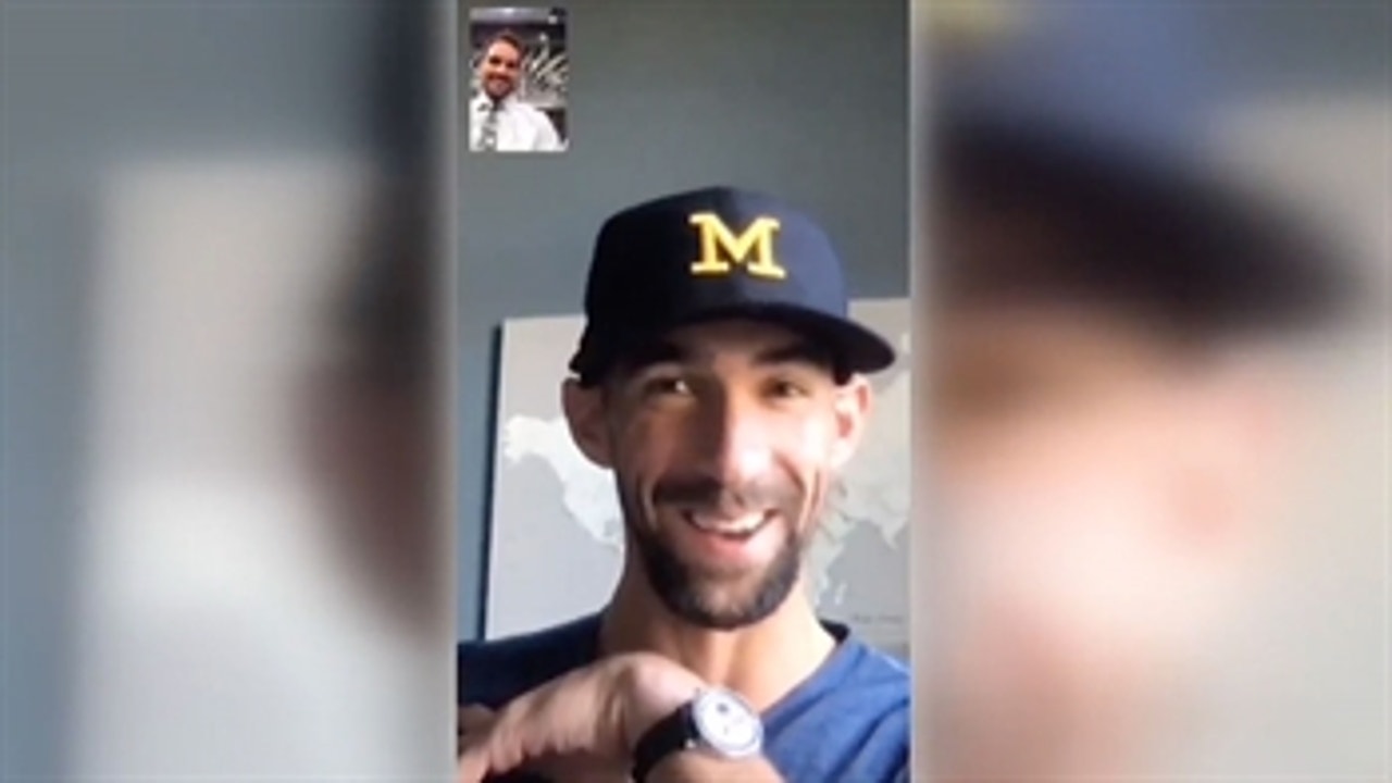 23-time Olympic gold medalist Michael Phelps joins Big Noon Kickoff