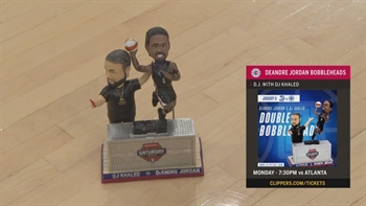 Clippers Live: Deandre Jordan x DJ Khaled Bobblehead Giveaway