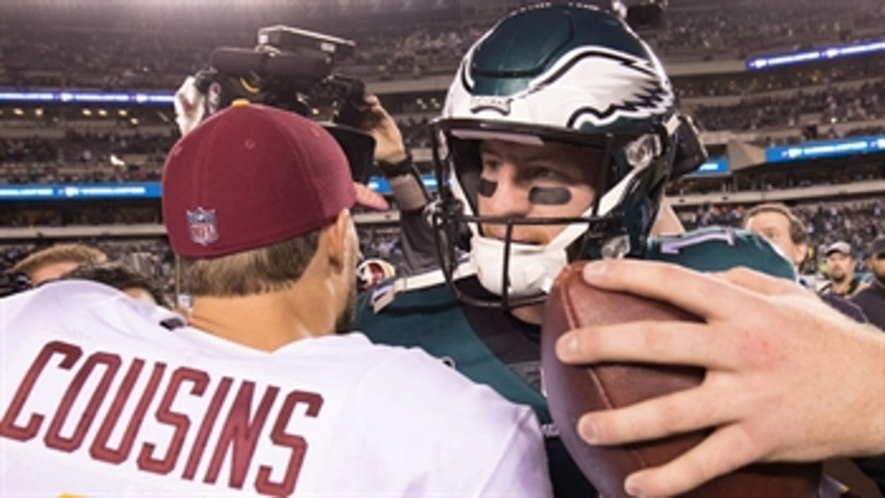 Did we learn more about Kirk Cousins or Carson Wentz on Monday night?