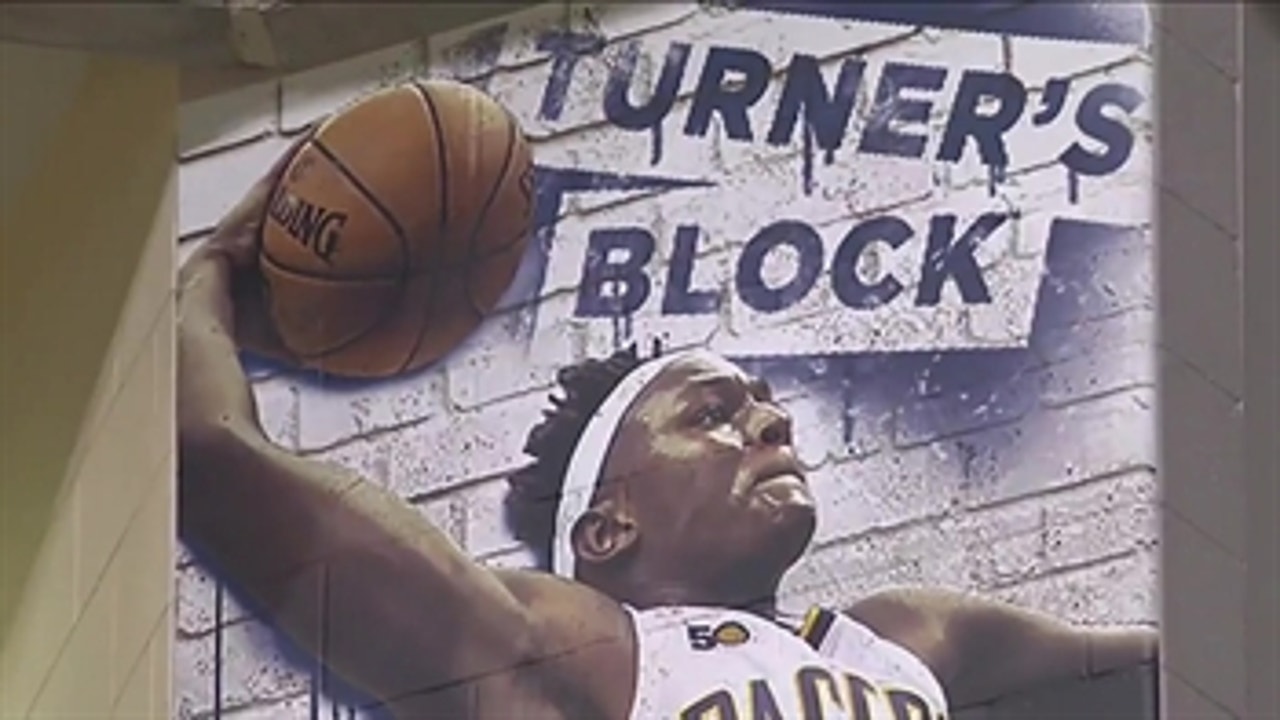 Pacers introduce 'Turner's Block' fan section