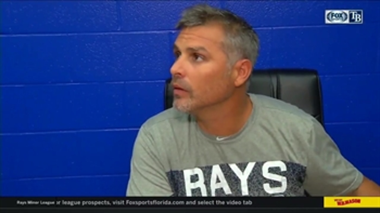 Kevin Cash talks Ryan Yarbrough’s efficiency, Travis d'Arnaud in July