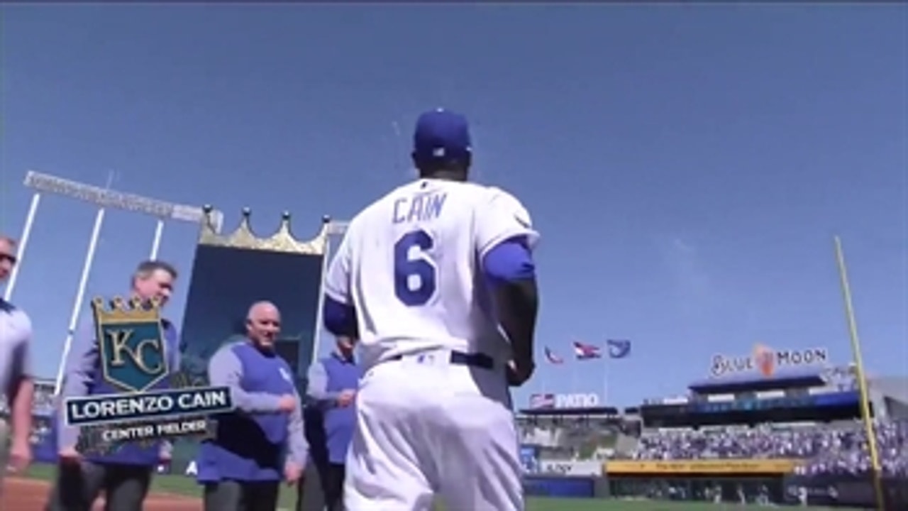 Royals Opening Day starters introduced