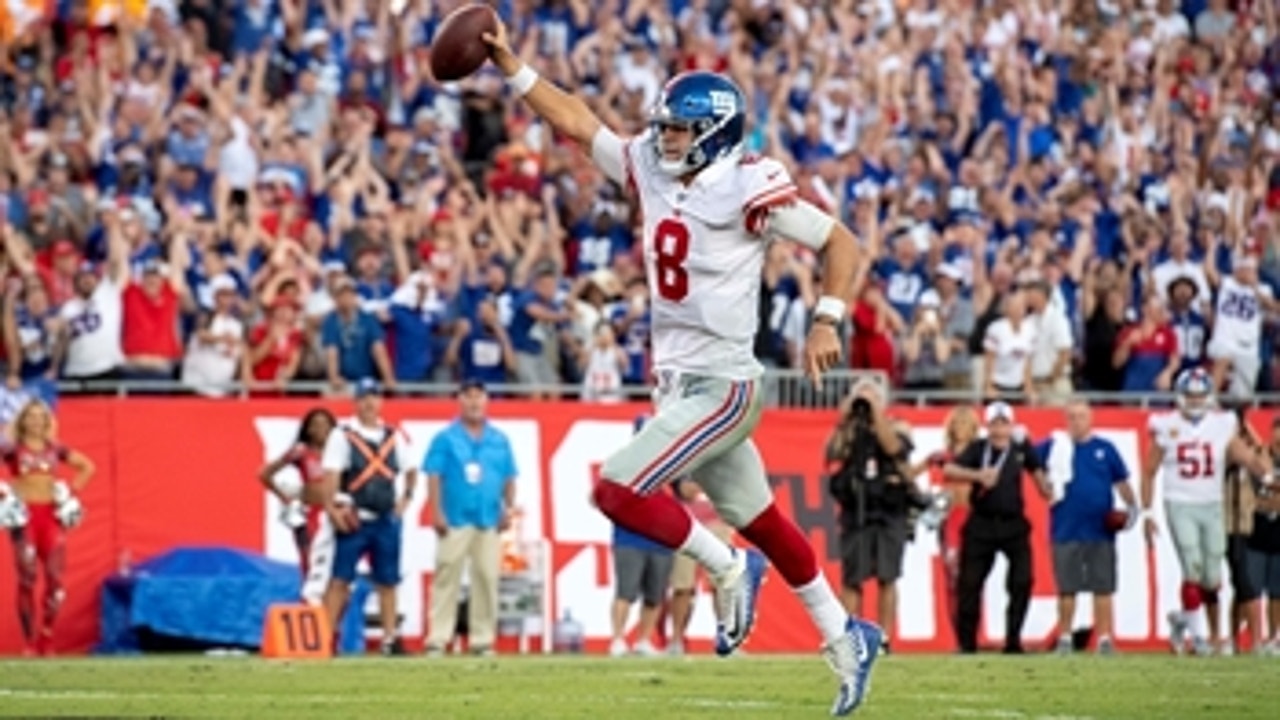 Skip Bayless isn't sold on Daniel Jones after comeback win over Tampa Bay
